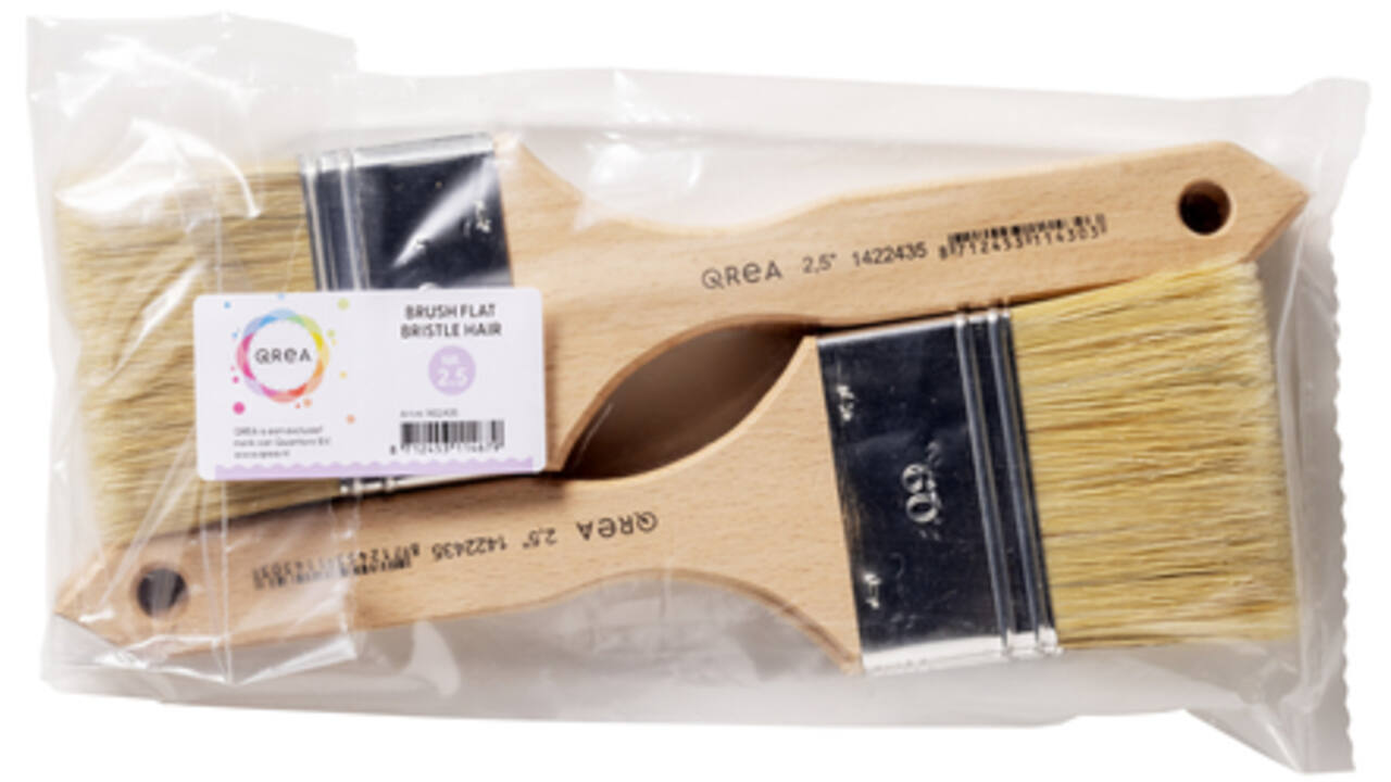 Kwast Qrea varkenshaar nr 2.5 breedte 61,2mm