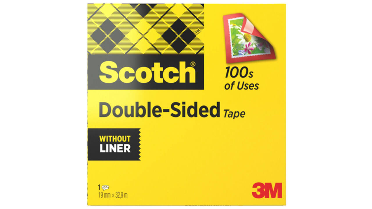Plakband Scotch Magic 665 19mmx33m dubbelzijdig