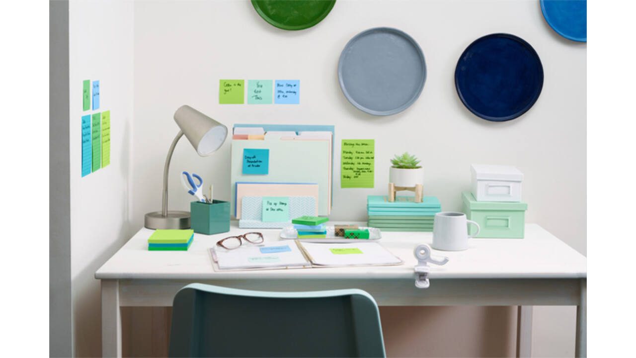 Memoblok 3M Post-it 655 76mmx127mm Super Sticky Oasis