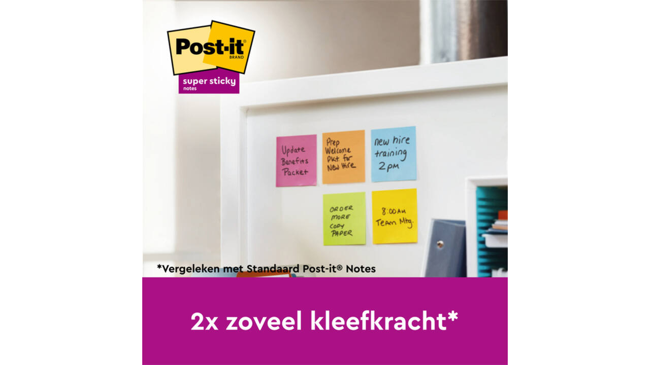 Memoblokdispenser 3M tbv Post-it Z-Note 76x76mm transparant + 12 blok Z-notes