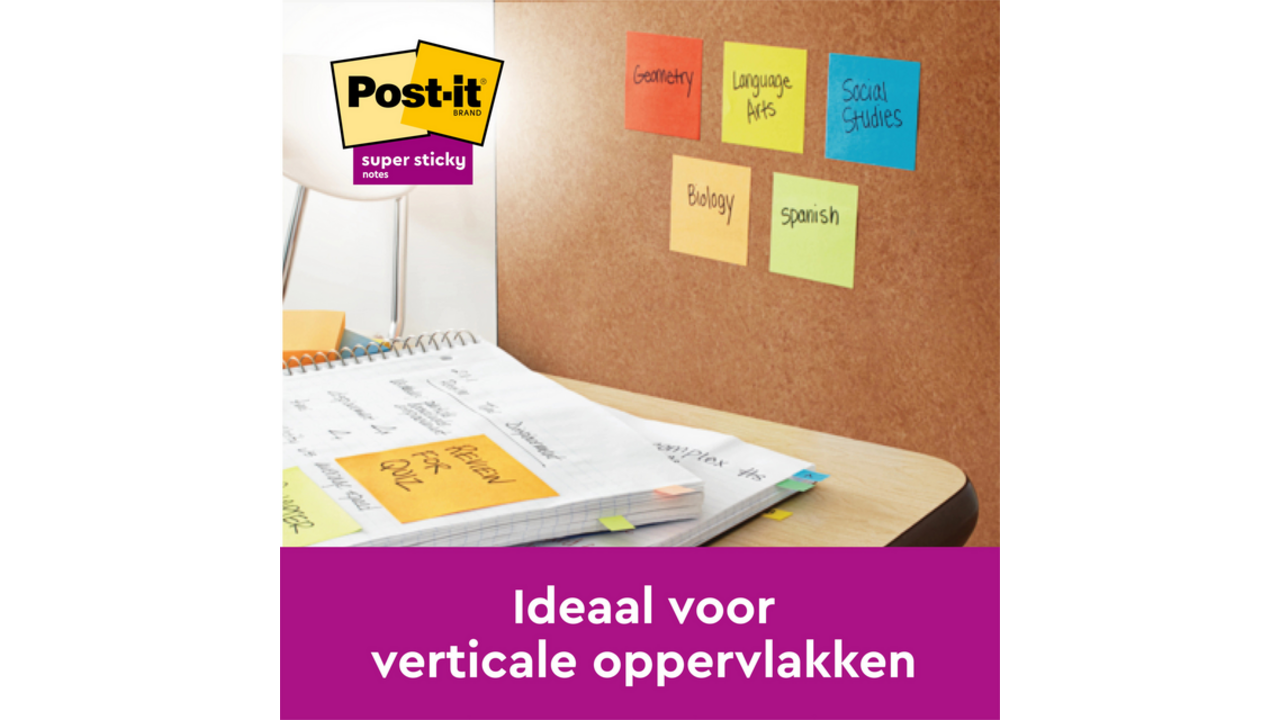 Memoblokdispenser 3M tbv Post-it Z-Note 76x76mm transparant + 12 blok Z-notes