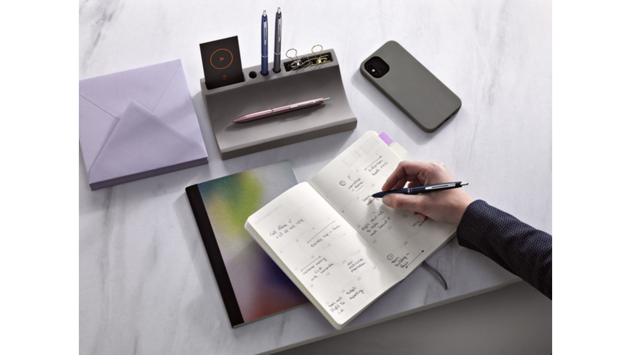 Balpen PILOT Acro 1000 medium rosé goud