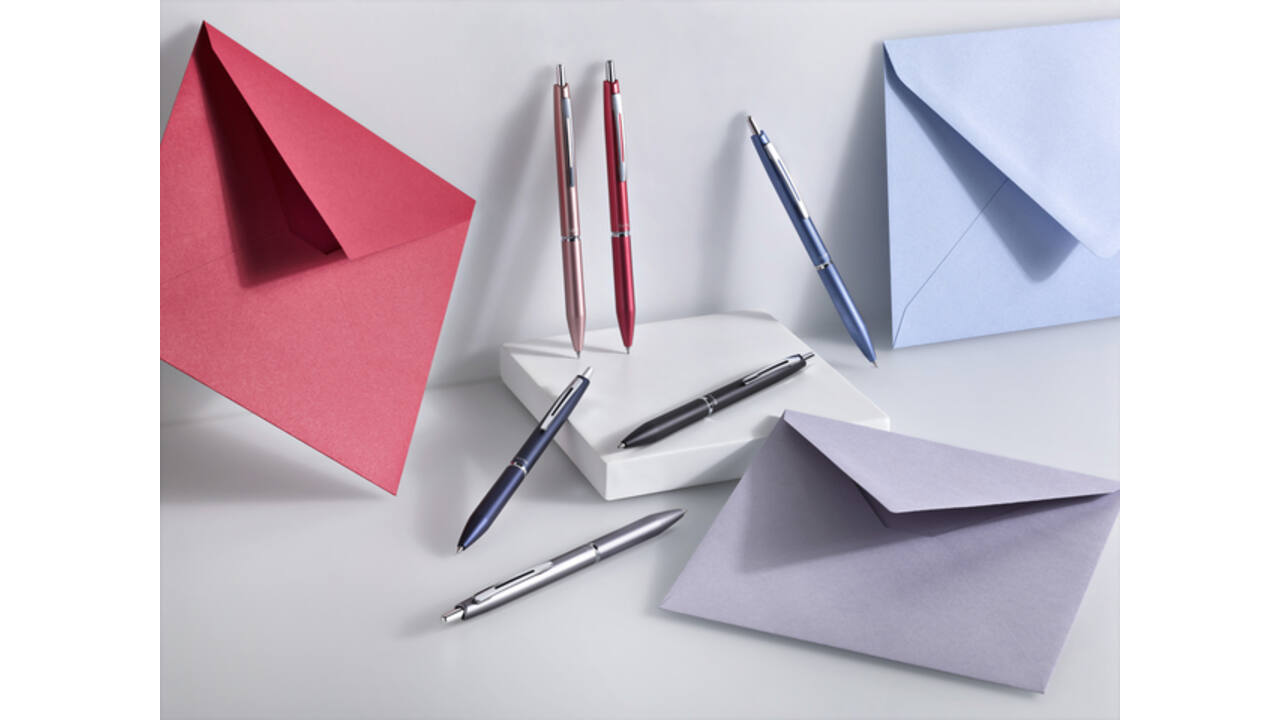 Balpen PILOT Acro 1000 medium rosé goud