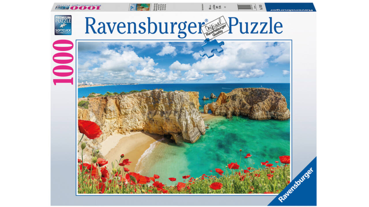 Puzzel Ravensburger Klaprozen in de Algarve 1000 stukjes