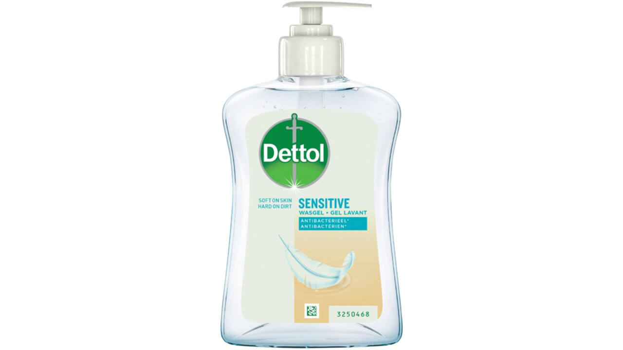 Handzeep Dettol Sensitive antibacterieël 250ml