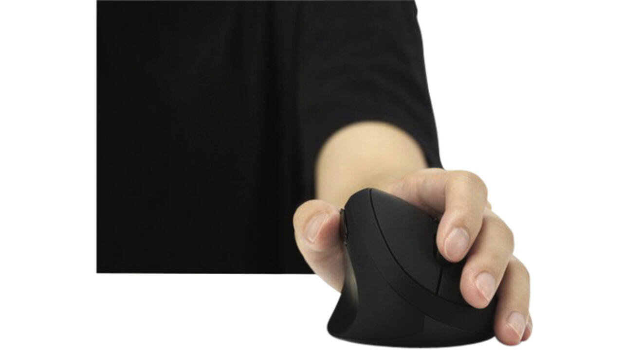 Muis Kensington Pro Fit Ergo Links Draadloos zwart
