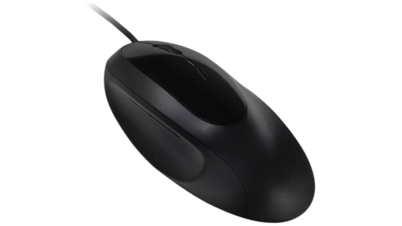 Muis Kensington Pro Fit Ergo Bedraad zwart