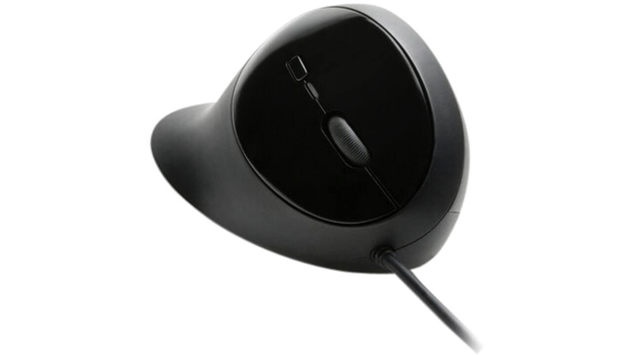 Muis Kensington Pro Fit Ergo Bedraad zwart