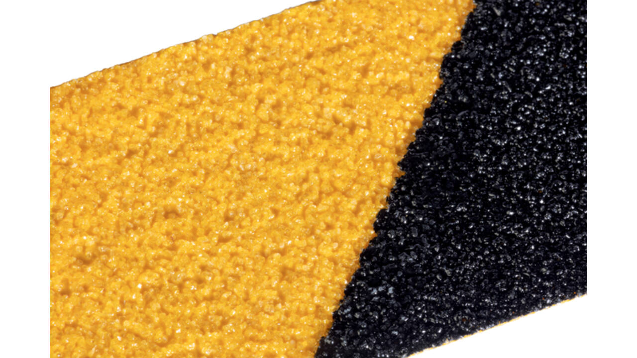 Antisliptape DURALINE GRIP+ 50mmx15m geel-zwart