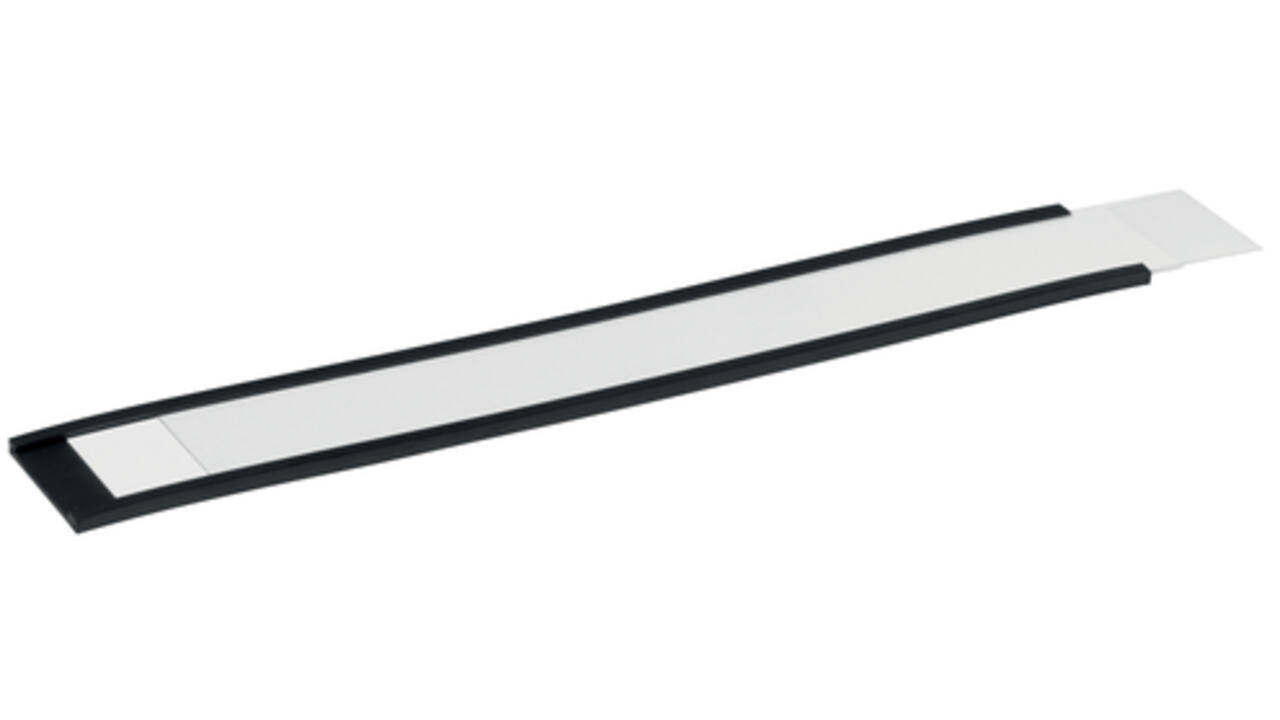 Etikethouder Durable magnetisch 200x30mm antraciet