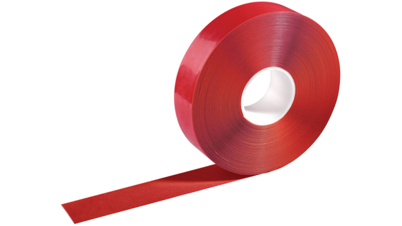 Vloermarkeringstape DURALINE 50mmx30m rood