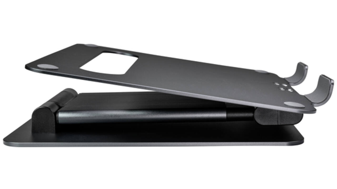 Laptopstandaard Ergofy Tall antraciet