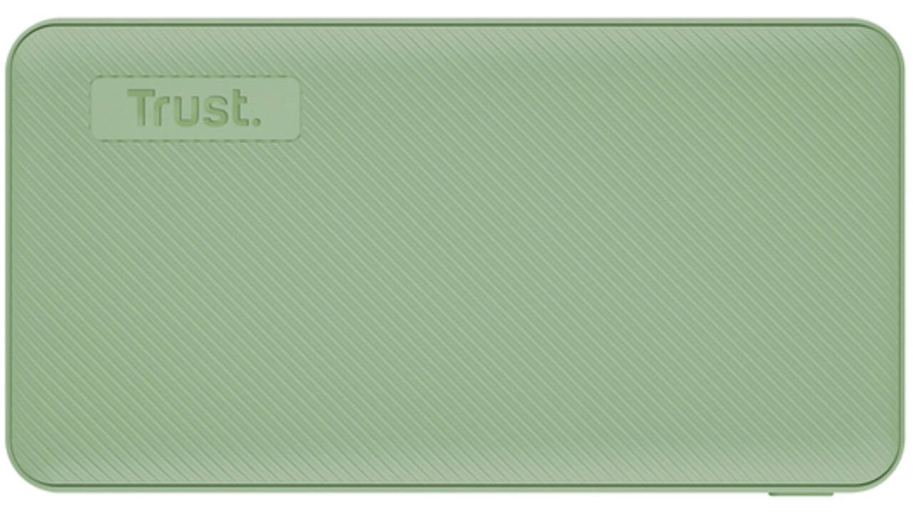 Powerbank Trust Primo 10.000 mAh eco groen