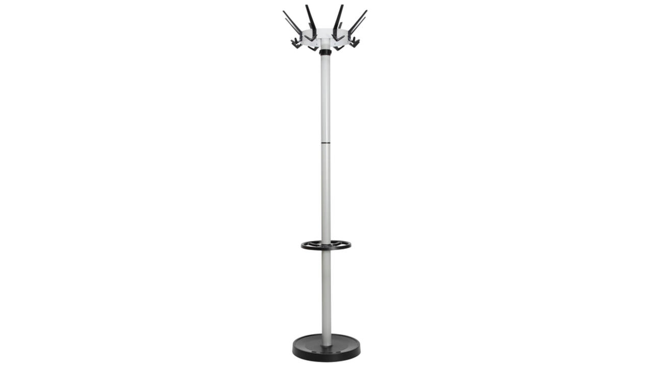 Kapstok MAUL Caligo staand zilver