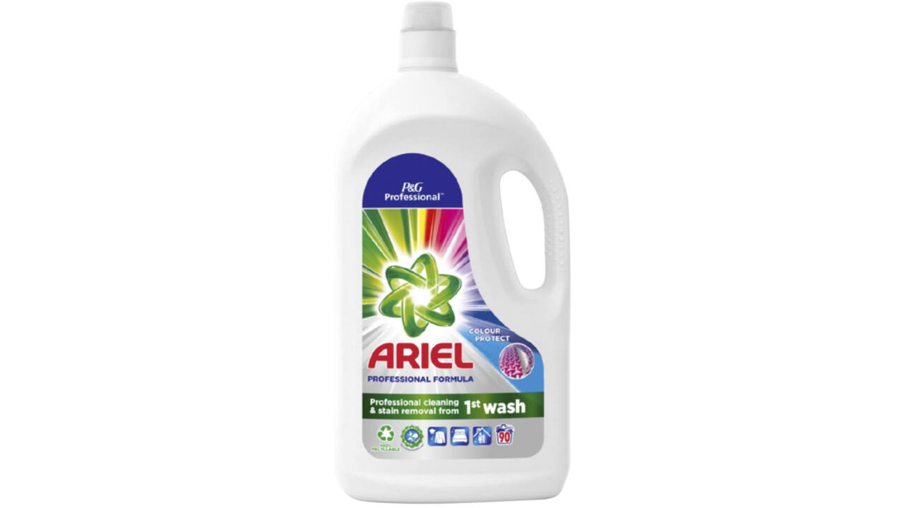Wasmiddel Ariel Professional vloeibaar Color 4.05 liter 90 scoops