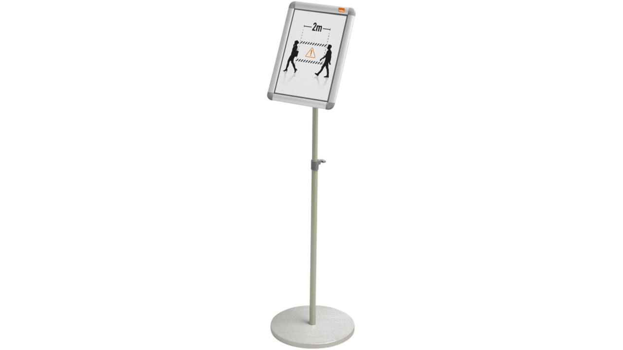 Infostandaard Nobo Premium Plus incl. A4 kliklijst