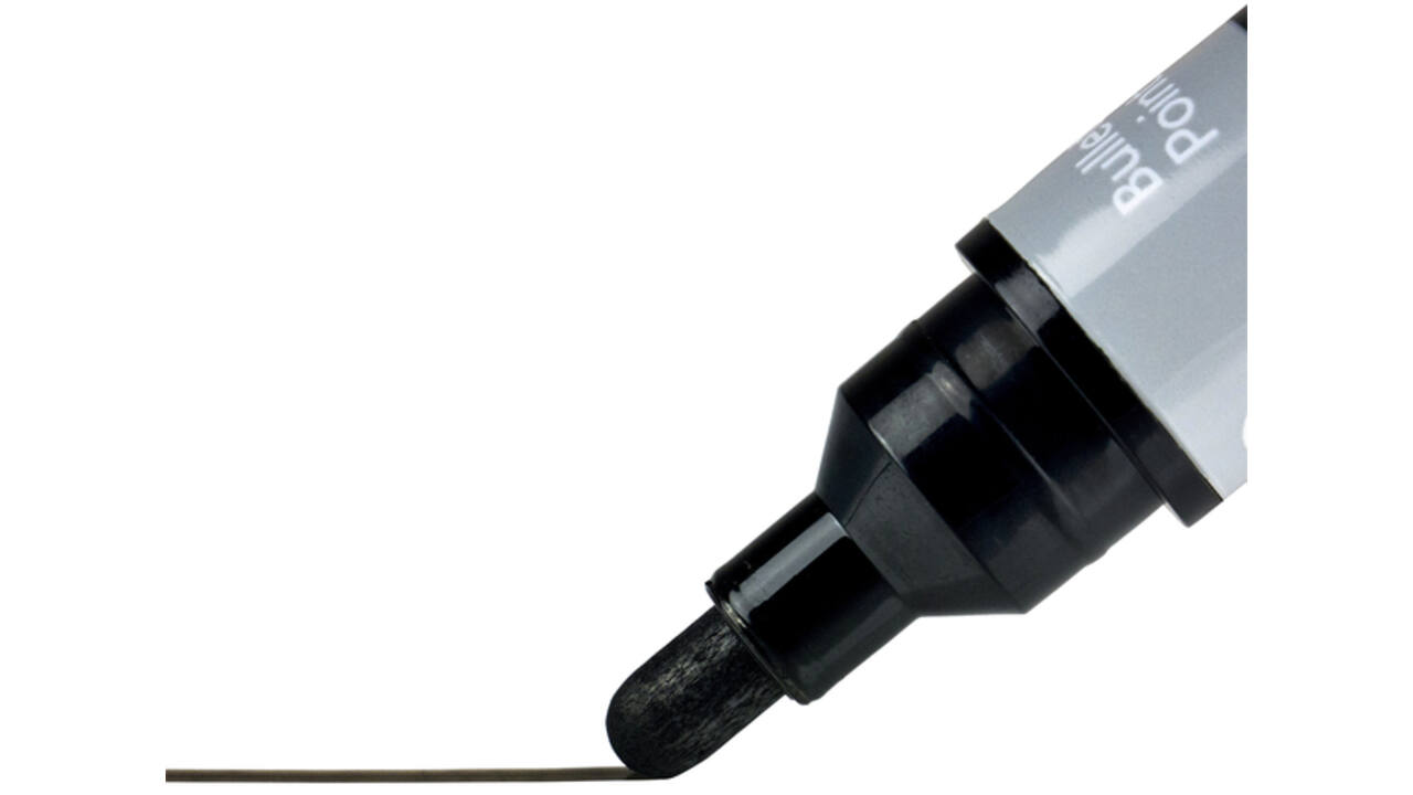 Viltstift Nobo whiteboard Liquid ink rond assorti 3mm 10stuks