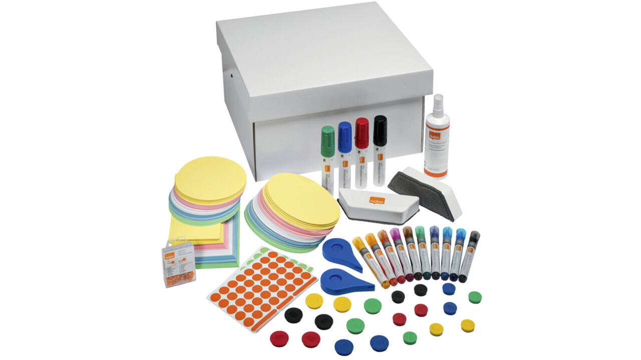 Whiteboard memobord Accessoire Kit Nobo Move & Meet