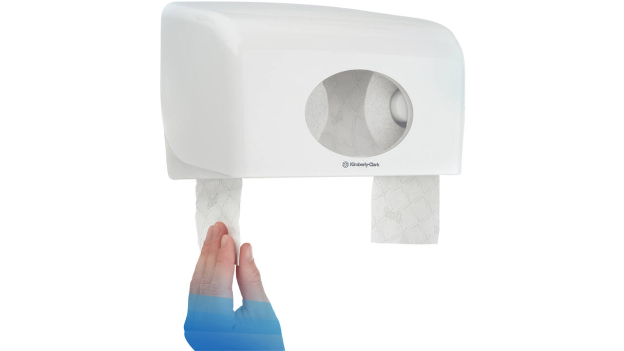 Toiletpapier Scott Essential 2-laags 350 vel wit 8519