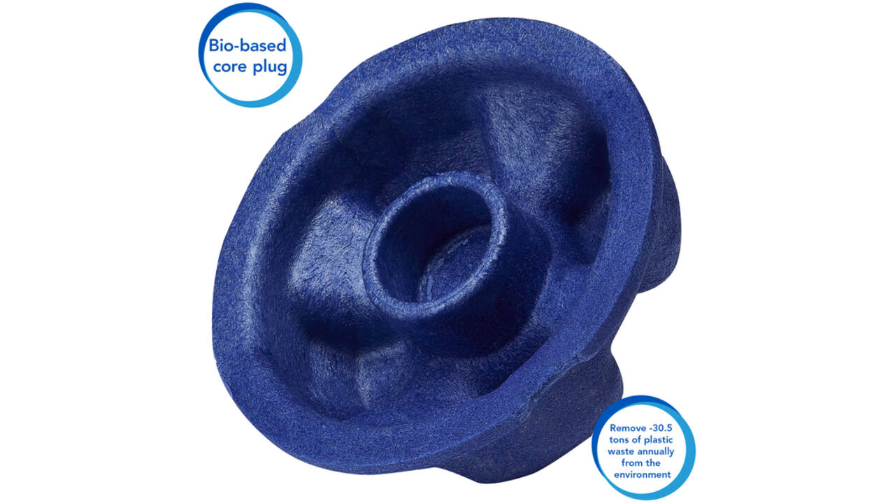 Handdoekrol Scott Essential Slimroll 1-laags 190m blauw 6696