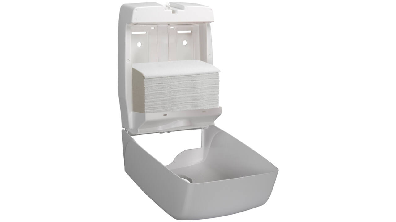 Handdoek Kleenex i-vouw 2-laags 21x21.5cm 15x186stuks wit 6789
