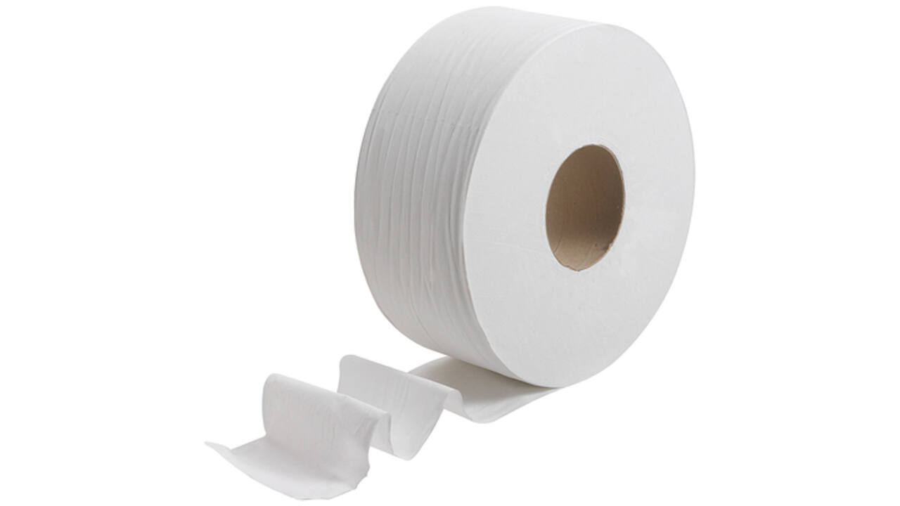 Toiletpapier Kleenex jumbo 2-laags 200m wit 8570