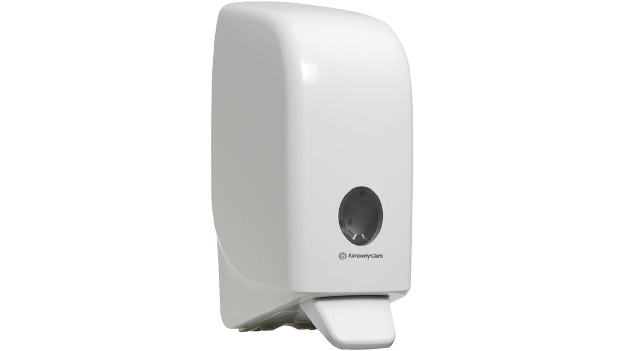 Handzeepdispenser Aquarius 1 liter wit 6948