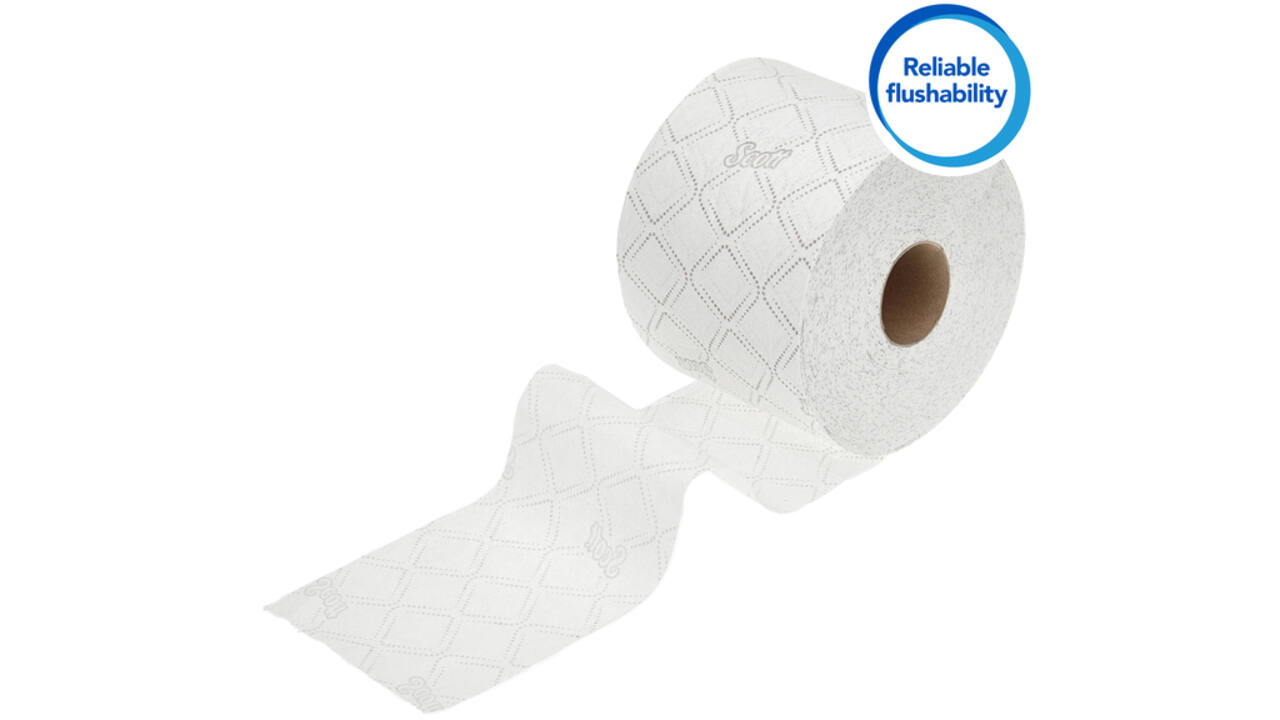 Toiletpapier Scott Control 3-laags 350vel wit 8518