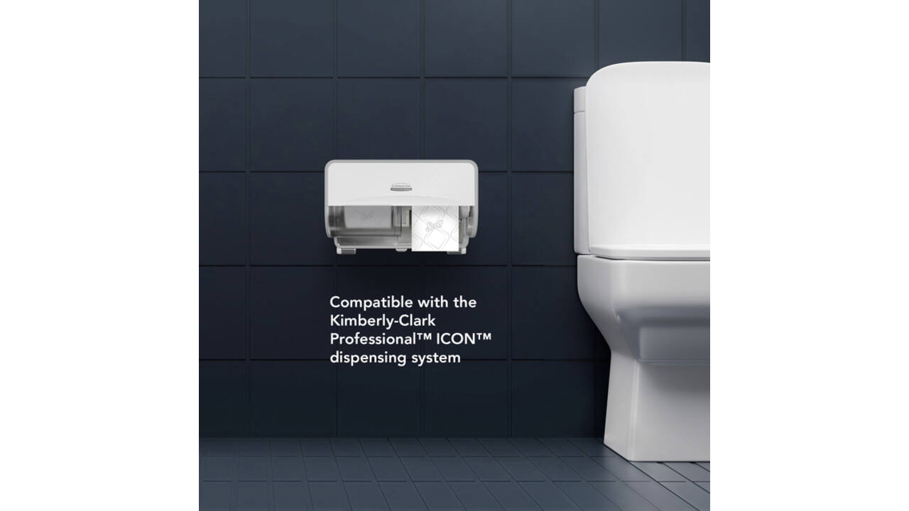 Toiletpapier Scott Essential 2-laags 600vel wit 8517