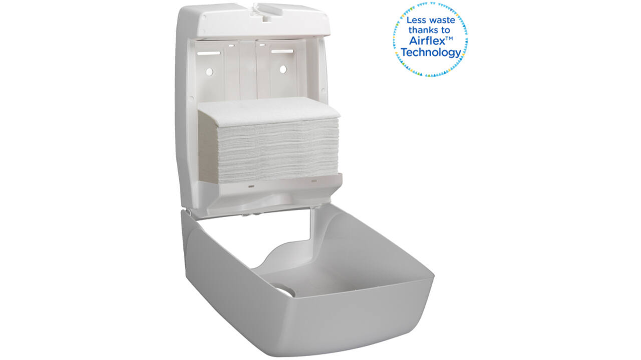 Handdoek Kleenex Ultra i-vouw 3-laags 21,5x31,8cm wit 15x96stuks 6710