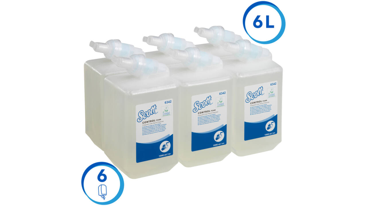 Handzeep Scott Control foam frequent gebruik 1000ml 6342
