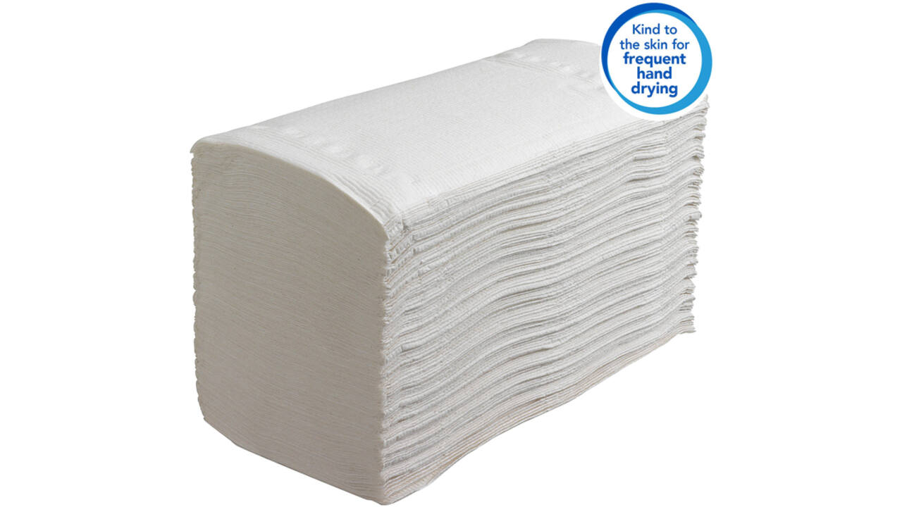 Handdoek Scott Control i-vouw 1-laags 215x315mm 15x212 vel wit 6663