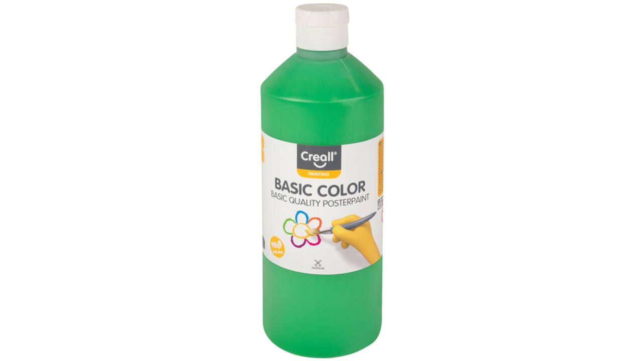 Plakkaatverf Creall Basic middengroen 500ml