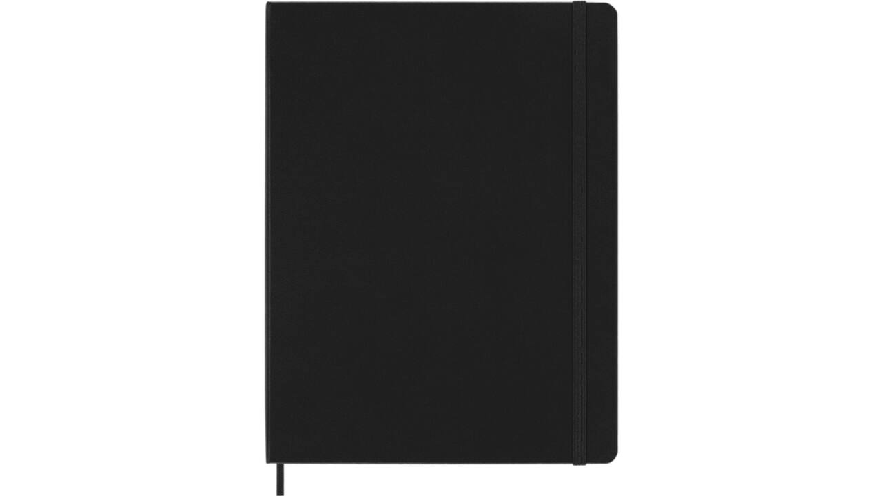 Notitieboek Moleskine XL 190x250mm dots hard cover zwart