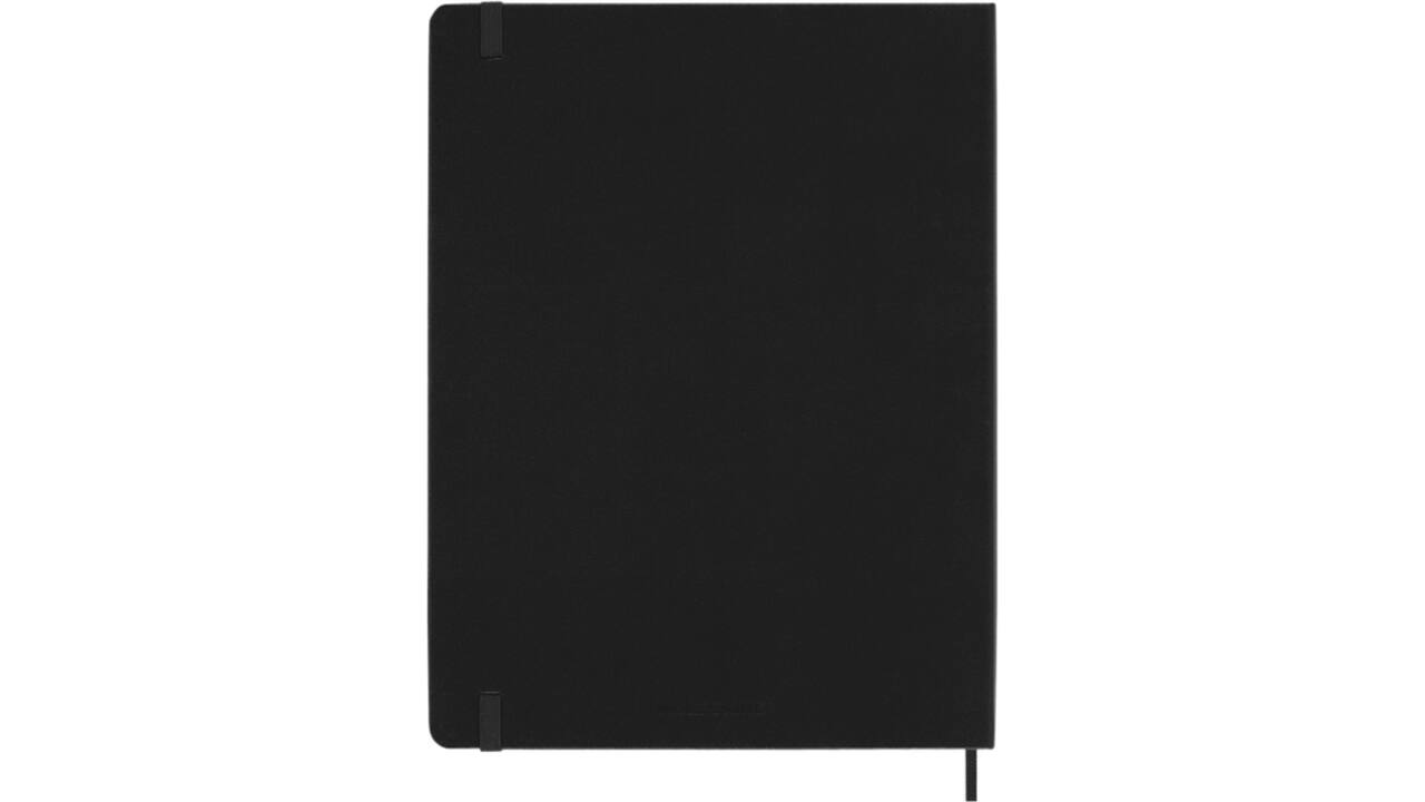 Notitieboek Moleskine XL 190x250mm dots hard cover zwart