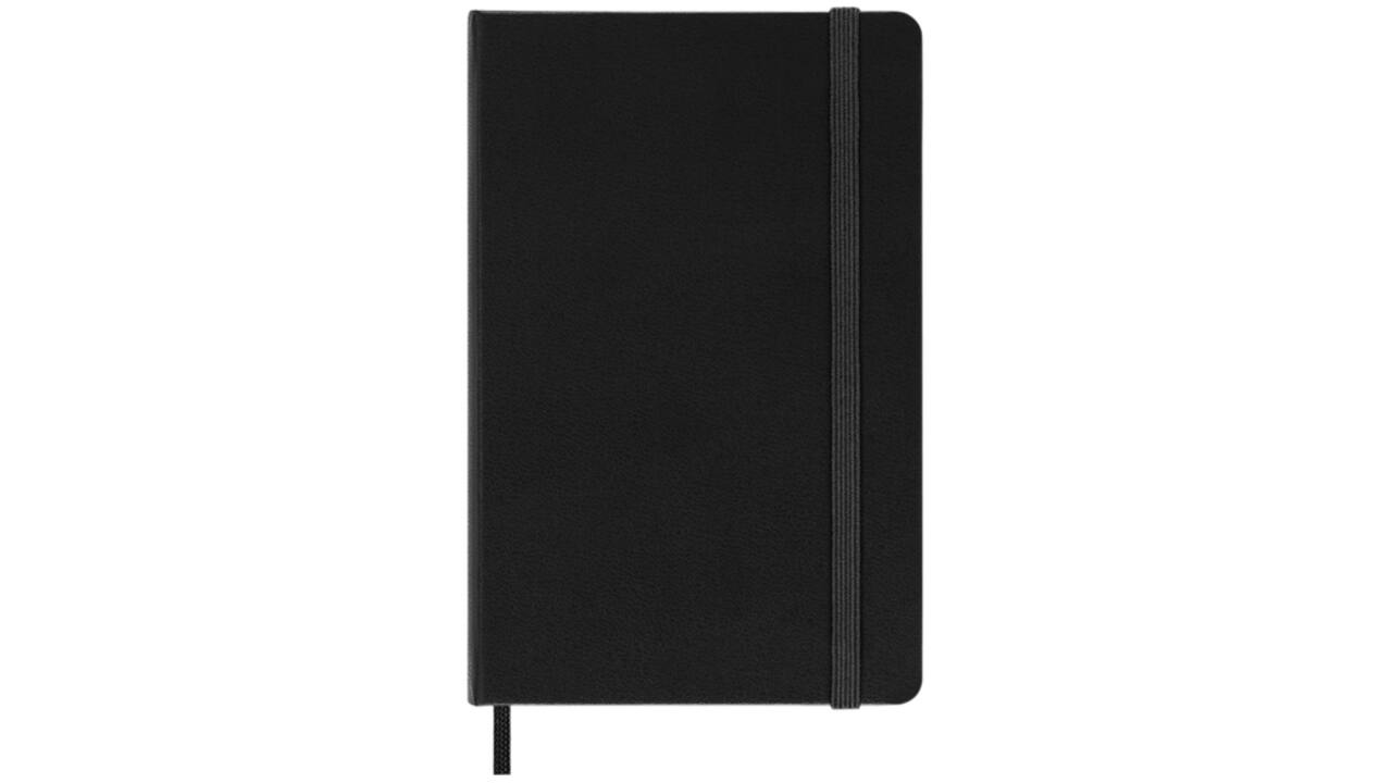Notitieboek Moleskine pocket 90x140mm dots hard cover zwart