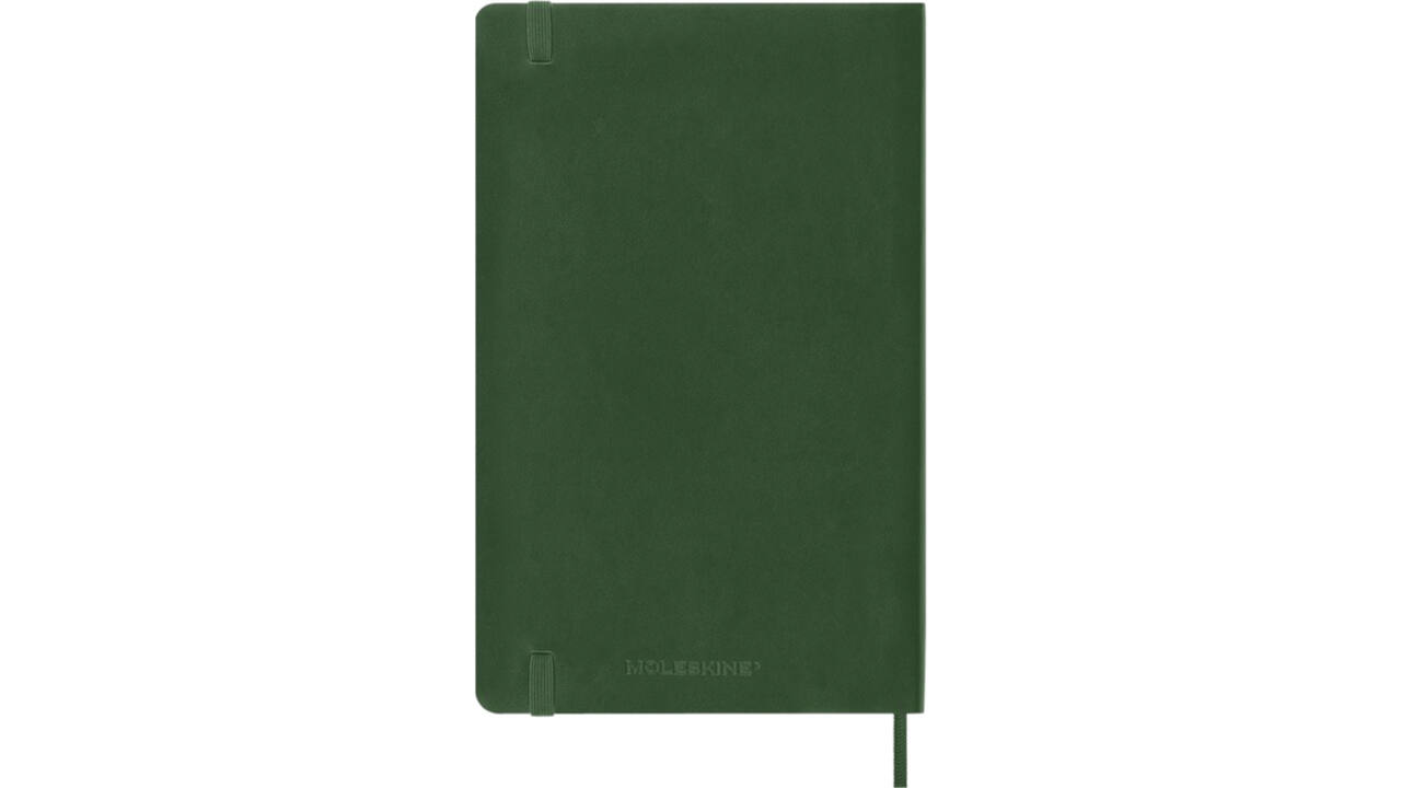 Notitieboek Moleskine large 130x210mm dots soft cover zwart