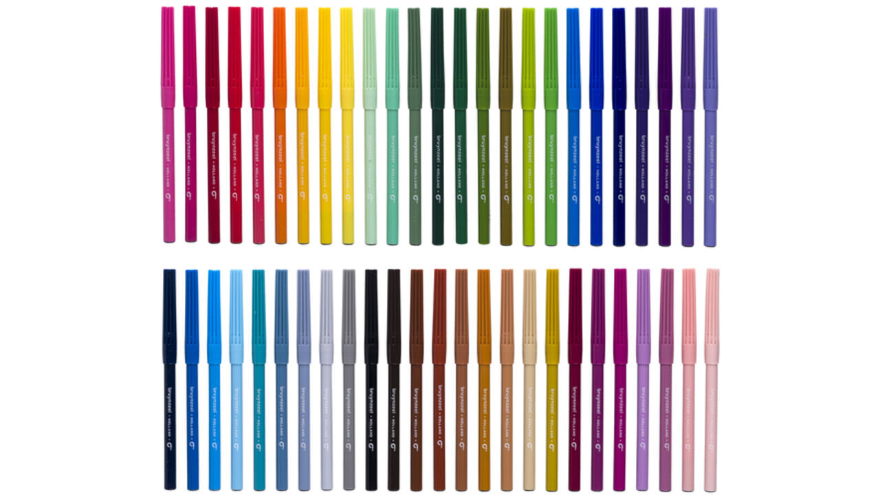 Viltstift Bruynzeel set á 50 kleuren
