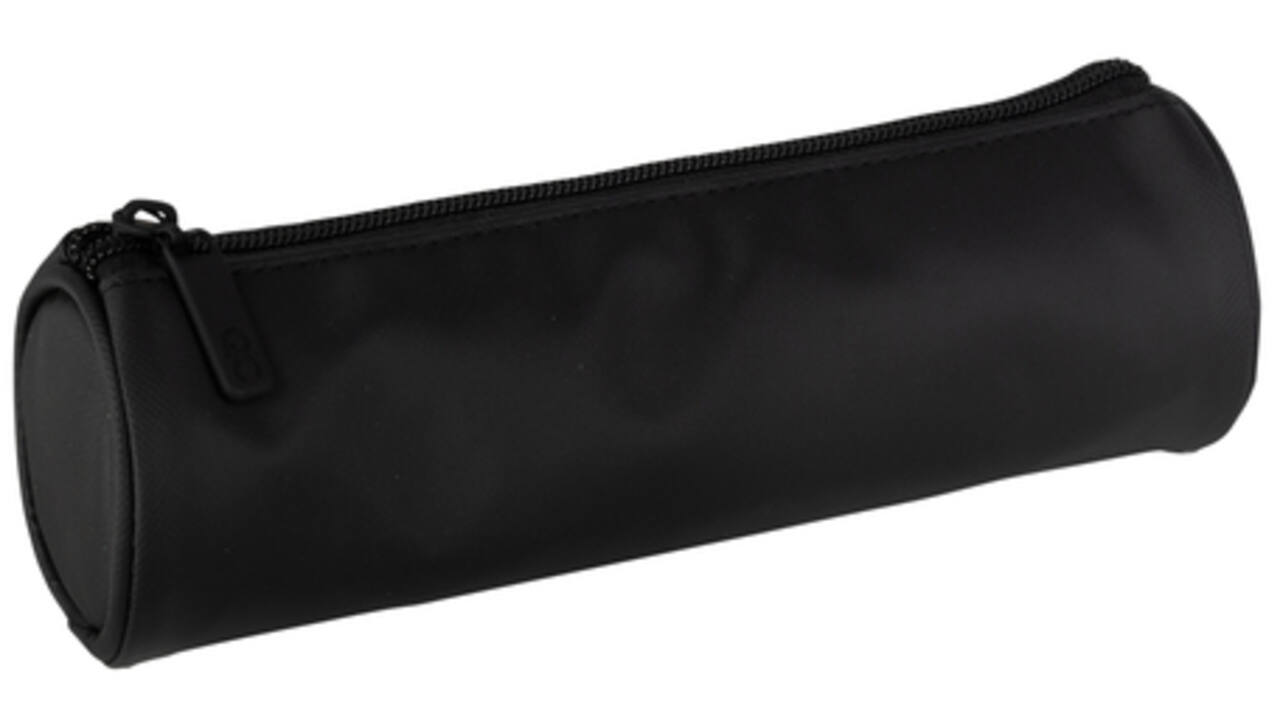 Pennenetui Quattro Colori rond 20x6x6cm Nero