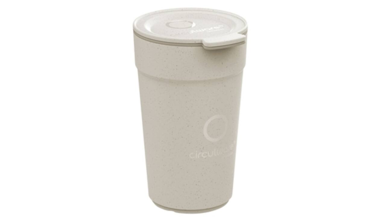 Beker Circulware Circulcup 400ml herbruikbaar 16 stuks