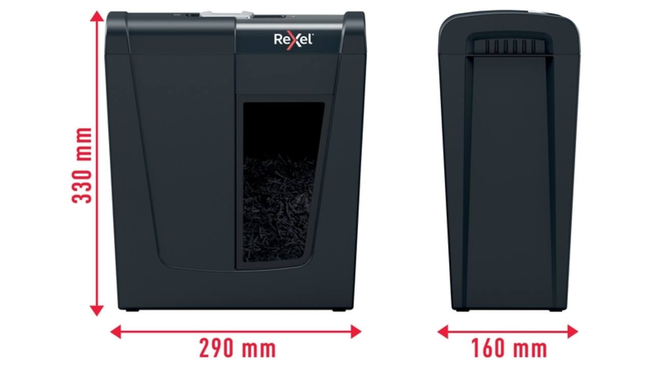 Papiervernietiger Rexel Secure S5 stroken 6mm