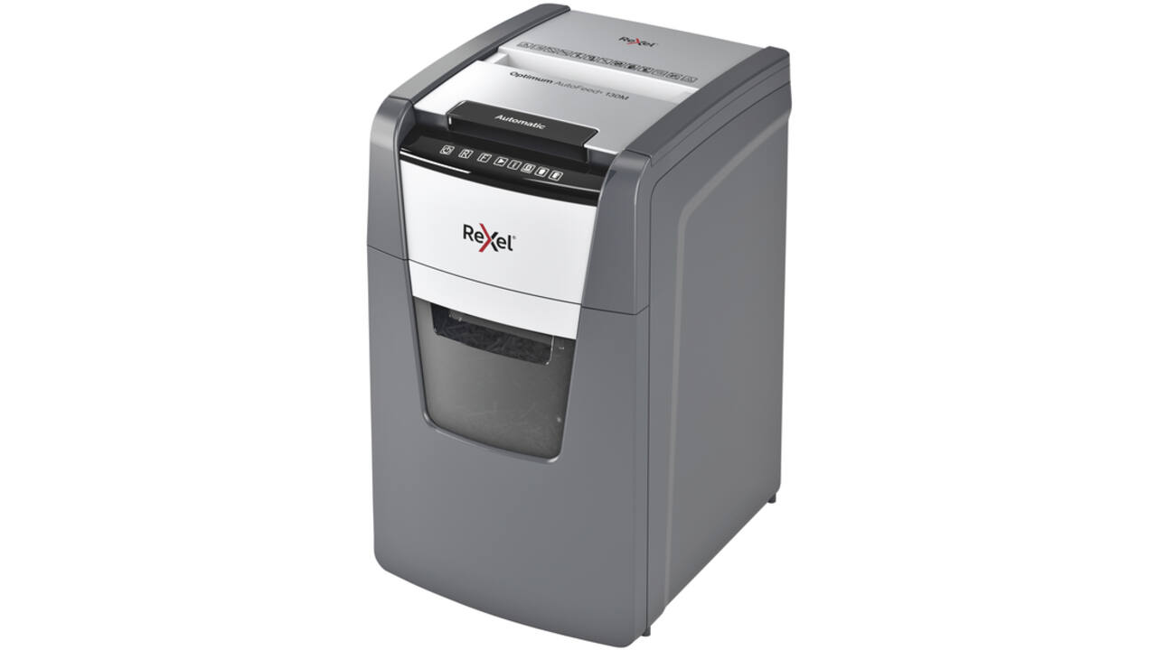 Papiervernietiger Rexel Optimum Auto+ 130M snippers 2x15mm