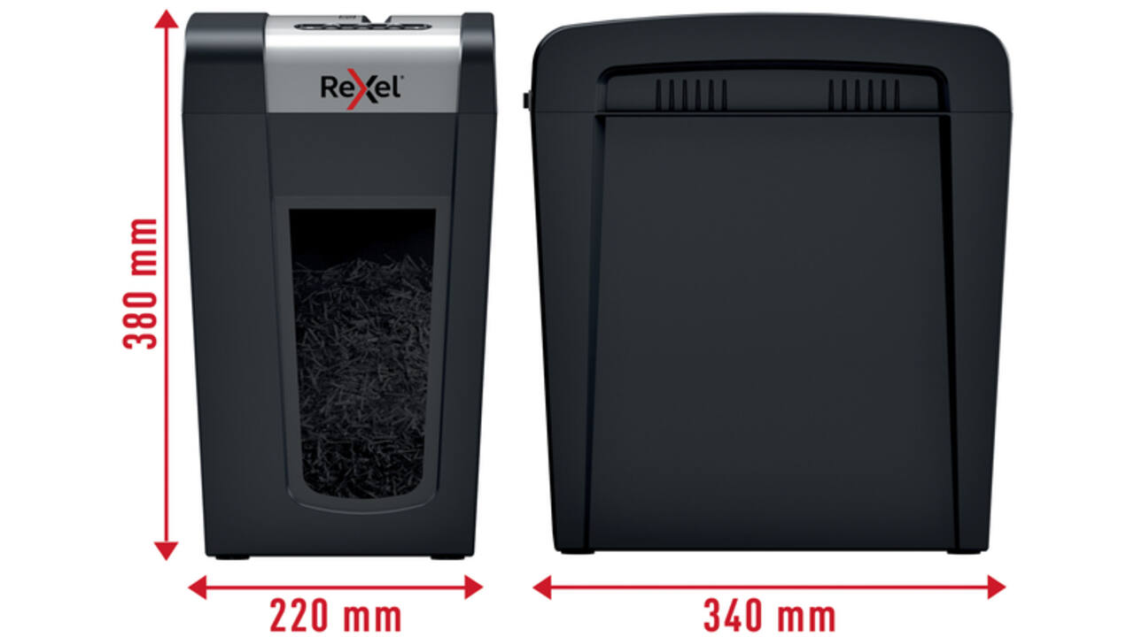 Papiervernietiger Rexel Secure MC6-SL snippers 2x15mm
