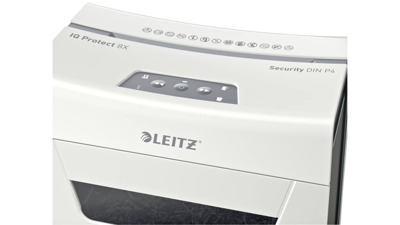 Papiervernietiger Leitz IQ Protect Premium 8X snippers 4x40mm