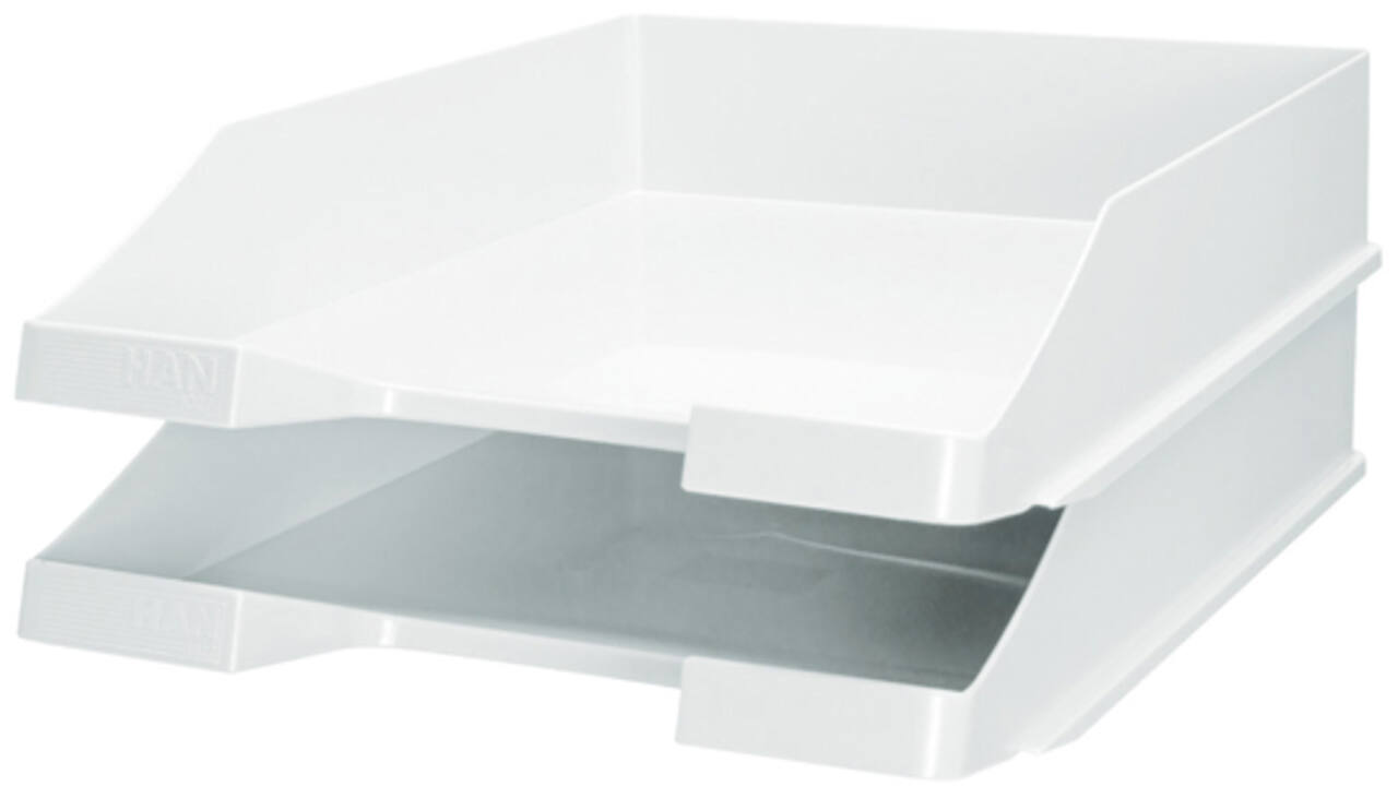 Brievenbak Han A4 plastic wit
