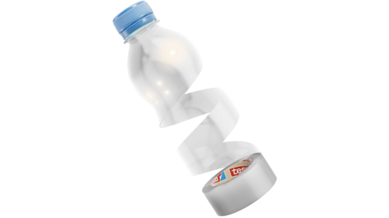 Plakband Tesa eco&crystal 59043 19mmx10m transparant 8 rollen