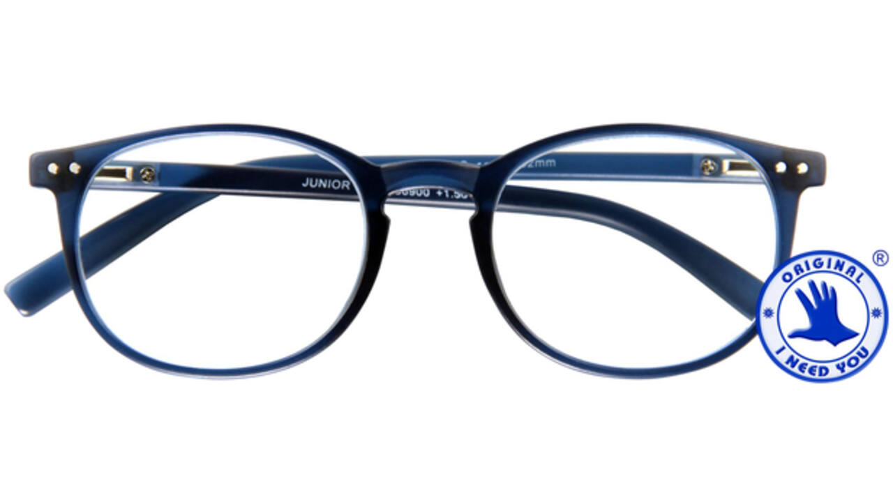 Leesbril I Need You +1.50 dpt Junior blauw