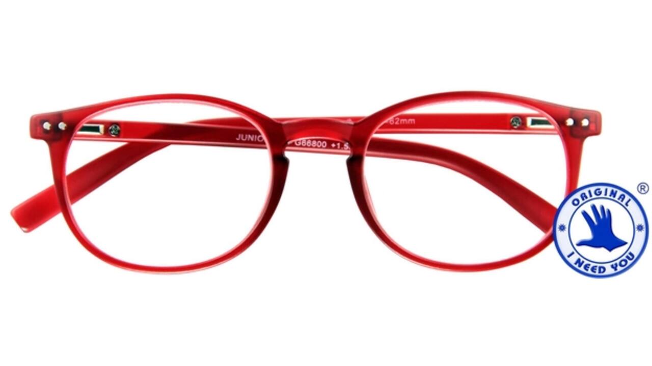 Leesbril I Need You +2.00 dpt Junior rood