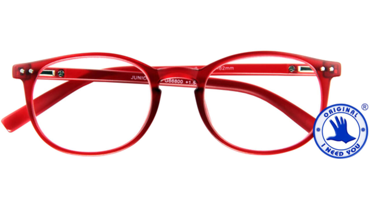 Leesbril I Need You +3.00 dpt Junior rood