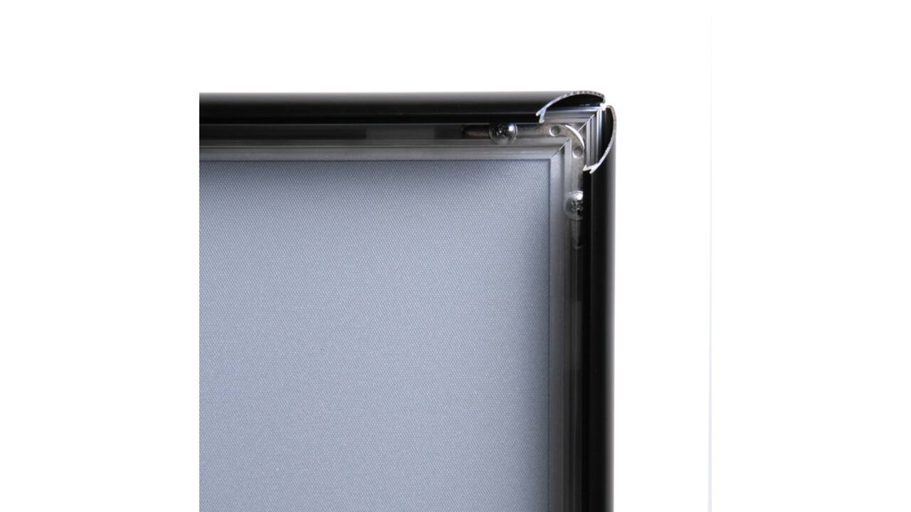 Kliklijst Quantore A4 25mm zwart